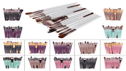 sell 15Pcs Professional Make up Brushes Set Foundation Blusher Powder Eyeshadow Blending Eyebrow Makeup Brushes5568466