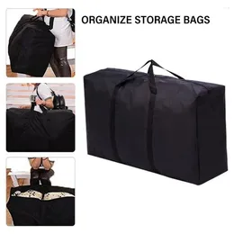 Storage Bags Oxford Cloth Outdoor Waterproof Mobile Luggage Bag Laundry Shopping Non-Woven Home Organise Packaging Tools