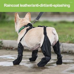 Dog Apparel Adjustable Shoes Comfortable Waterproof Pet Non-slip Protector For Dogs Fastener Tape Ideal