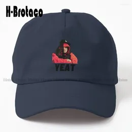 Ball Caps Yeat Dad Hat Womens Personalised Custom Unisex Adult Teen Youth Summer Baseball Cap Street Skateboard Sun Hats Adjustable
