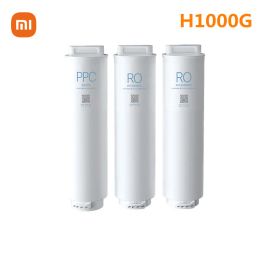 Purifiers Original Xiaomi Water Purifier H1000g Ppc Composite/ro Reverse Osmosis Philtre Element Replacements Parts Accessories