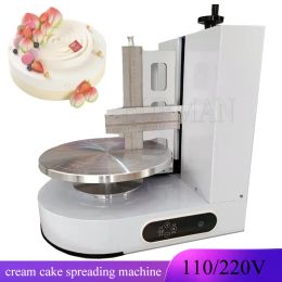 Tools Semi Automatic Birthday Cake Smoothing Coating Machine Plastering Cream Spreading Baking Appliance
