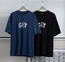 2022 Summer Mens Designer Tees 100 Cottom T Shirts Casual Couples Short Sleeves Tee Comfortable Men Women Gay Pairs TShirts2555209