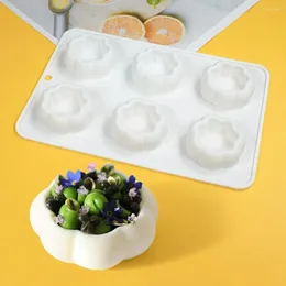 Baking Moulds Refrigerator Safe Mold 6-cavity Mousse Cake Food Grade Bpa Free Diy Fondant Chocolate For Easy Homemade