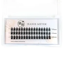 False Eyelashes 3Rows DIY Cluster Lashes Segmented Mink Eyelash Faux Wispy Lash Extension 3D Cilios Makeup Tool