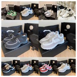 2024 new Luxury Designer Channelshoes Chanells Shoes black white Casual Out Of Office Fashion Low Men Women Fashion Trainers Fashion Platform Sneakers