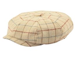 Male Autumn and Winter Felt Large Sizes Octagonal Cap Big Head Man Beret Hat Plus Size Wool Newsboy Caps 57 60 LJ2011267402478