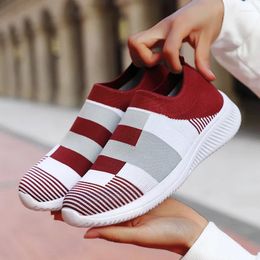 Casual Shoes Women's Sneakers Fashion 2024 Comfort Socks Flat Mom Mesh Driving Or Walking