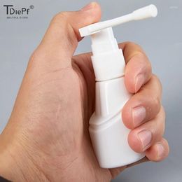 Storage Bottles 30ML Empty Plastic Nasal Spray Pump Sprayer Mist Nose Refillable Bottle For Packaging Pharmaceutical