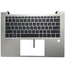 Backlit USRussianLatinUKFrench Keyboard For HP ELITEBOOK 840 G9 845 With Palmrest Upper Cover Case 240418