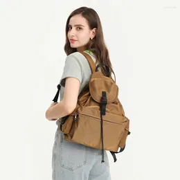 School Bags Oxford Women Backpacks Drawstring Fashion Girl's Bag Ladies Travel