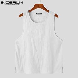 Chinese Style Tops Leisure Men Linen Solid All-match Simple Waistcoat Stylish Male Well Fitting Comfortable Tank S-5XL 240419