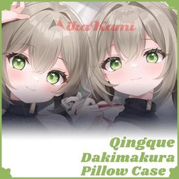 Pillow Qingque Dakimakura Honkai Star Rail Case Sexy Pillowcase Full Body Hugging Otaku Cover Bedding Home Decor Gift