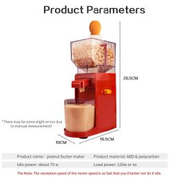 Grinders High Performance Peanut Butter Maker Nut Butter Food Processor Makes Non Dairy Mini Peanut Butter Machine for Oat Milk Maker