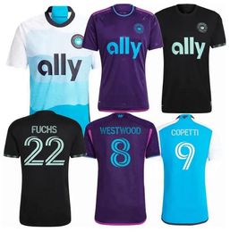 23 24 25CHARLOTTE Fc Soccer Jerseys COPETTI ARFIELD DEJAEGERE BRONICO SWIDERSKI WESTWOOD BYRNE 2023 2024 Player Fans Version Football Men and Kids Shirt