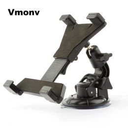 Stands Vmonv Tablet Car Holder Stand For iPad Air 1 2 Mini 2 3 4 Pro 9.7 10.5 Universal Windshield Car Mount For 711 inch Samsung Tab