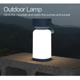 Night Lights USB Portable Table Lamp LED Light Touch Atmosphere Outdoor Camping Hanging Desk Decoration