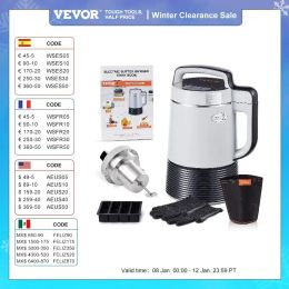 Pressers VEVOR Butter Maker Machine 6 Functions Herbal Infuser, Magic Butter Machine &Oil Infusion Machine with Customizable Temperature