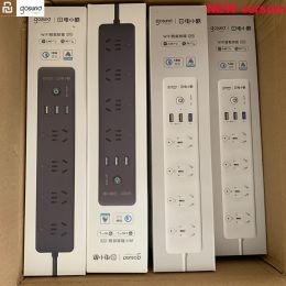 Control Gosund CP5 Smart Power Strip WIFI Version Voice Control Xiaomi Mijia APP Remote Control Timing Switch With 4 Outlets & 3 USB