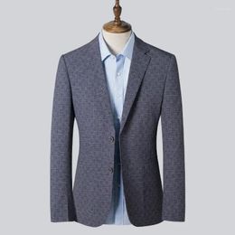 Men's Suits 2024 Spring And Autumn Thin Boutique Fashion All-in-one Business Suit Jacket Korean Version Slim Single Top