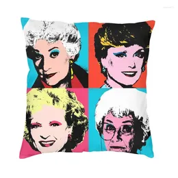 Pillow Golden Girls Warhol Art Modern Throw Cover Living Room Decoration 80s Sitcom Car Case