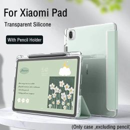Stands For Xiaomi Pad 5 6 Pro Case MI Pad 5Pro 6 Pro Redmi Pad 10.61 Cover with Pencil Holder Funda Tablet for Xiaomi Pad 5 11 Pulgadas