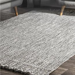 Carpets Nordic Rugs Light Luxury Living Room Coffee Table Carpet Tassel Sofa Cushion Hand-woven Bedroom Bedside Blanket Large Area