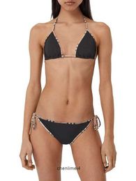 Bikini set för kvinnor designer bikini kvinnor bikini badkläder två bitar set bikinis lyx mode damer strand baddräkt kvinnor baddräkt trepunkt s-xl