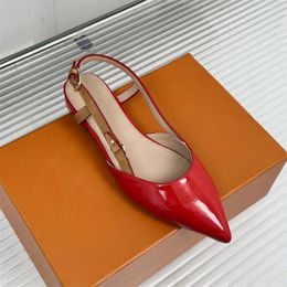 Casual Shoes 2024 Summer Sandals Fashion Pointed Toe Women Sexy High Heels Concise Genuine Leather Chaussure Femme Size 35-41