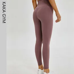 Yoga Outfits High Quality Classical Soft Naked-Feel Athletic Fitness Leggings Women Stretchy Waist Gym Sport Tights Pants