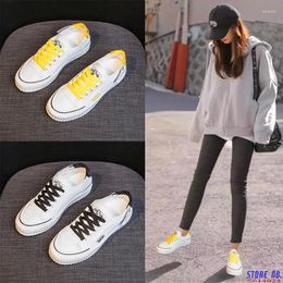 Casual Shoes -selling Women Shell Women's Vulcanized Wild Light Flat Little White