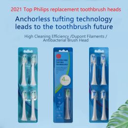Heads 2021 New Replacement Brush Heads For Philips Sonicare Top Anchorless Tufting Technology Toothbrush Head HX924P HX934P XH664P