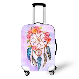 Accessories 3D Garland Luggage Protctive Cover1932 Inch Trolley Case Cover Travel AccessoriesThicken Stretch Cloth Suitcase Protctive Cover