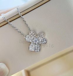 Classic Design H Pendant Necklace High Quality Silver Jewellery Gifts for Women5032387