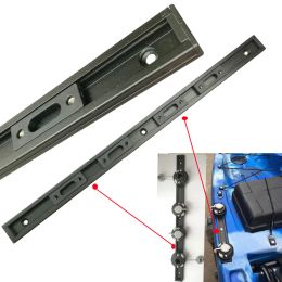 Accessories 550mm Aluminum Kayak Slide Track Rails Bracket DIY Accessories Fishing Rod Holder Mounting Base Rack Tackle Kit