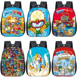 Bags Super Zings Kindergarten Backpack Children Cartoon Primary School Bag Baby Bookbag Boys Girls SuperThings Rucksack Kids Mochilas