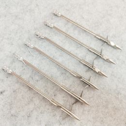 Accessories 6pcs Bow Fishing Slingshot Arrow Stainless Steel Broadheads Arrowhead Hunting Shooting Fishing Darts