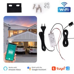 Control WiFi Smart Garage Door Smart Life APP Remote Control Open Close Monitor Compatible With Alexa Echo Google Home