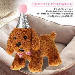 Dog Apparel Pet Bowknot Costume Headwear Cute Cat Birthday Party Hat