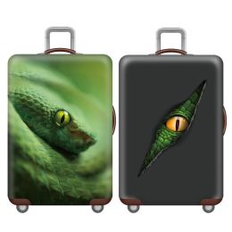 Accessories 3D Animals Pattern Travel Suitcase Dust Cover Luggage Protective Cover for 1832 Inch Trolley Case Dust Cover Travel Accessories