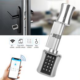 Control Smart Cylinder Lock TTLock APP Keyless Electronic Door Lock Bluetooth Digital Password Lock Code Antitheft Door Lock Core