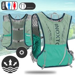 Bags Trail Running Backpack Marathon Hydration Vest Belt Pack Ultra Light Bicycle Cycling Camping Hiking Rucksack Bag 1.5L Water Bag
