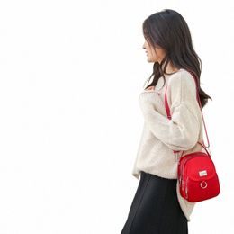 women's Crossbody Bag Trend 2023 Oxford Shoulder Handbag Korean Solid Colour Student Phe Bag Simple Shopper Bags Purse v5JJ#