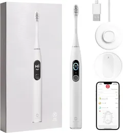 Heads 2024 NEW X Pro Elite Smart Sonic Electric Toothbrush UltraQuiet Appaided Teeth Whitening Dental Care Ultrasonic Whitener
