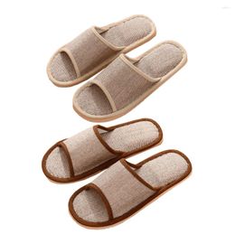 Casual Shoes 2 Pairs Of Non-Slip Slippers Home Indoor Universal