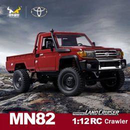 Cars 1:12 MN82 RC Car 2.4G MN Model RTR Version 4WD 280 Motor Proportional OffRoad Remote Control Crawler toys For Boys Gifts