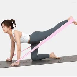 Resistance Bands 5Pcs Elastic Exercise Vibrant Color High Portable Workout Straps Leg Training