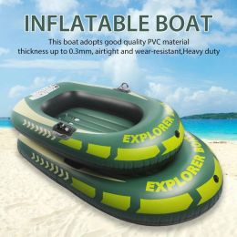 Accessories 2 Person PVC Inflatable Kayak Canoe Rowing Air Boat Fishing Drifting Diving Inflatable Boat Suitable for Two People