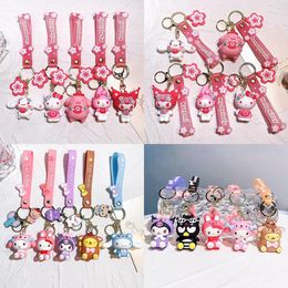 Cute Pink Sakura Anime Japanese Keychain Wholesale Toy Pendant New Cute Cartoon Keychain Keychain