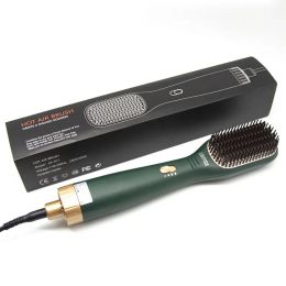 Dryer New 4 in 1 One Step Hair Dryer Brush Electric Hot Comb Blower Strong Wind 3 Speeds Straighter and Curler 1000W Hair Styling Toll